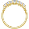 14K Yellow 3/8 CTW Natural Diamond Anniversary Band