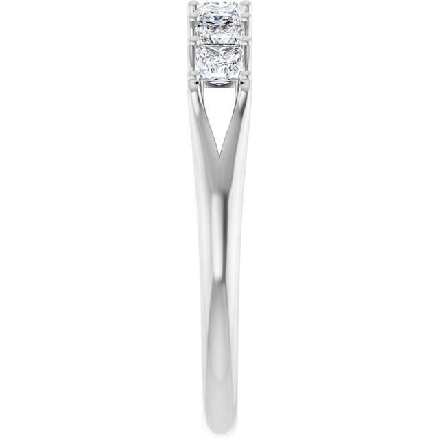 14K Yellow 3/8 CTW Natural Diamond Anniversary Band