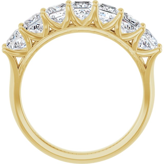 14K Yellow Gold 3/8 CTW Natural Diamond Anniversary Band