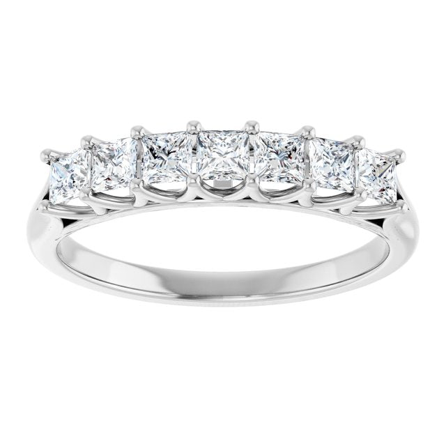 14K Yellow 3/8 CTW Natural Diamond Anniversary Band