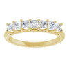 14K Yellow Gold 3/8 CTW Natural Diamond Anniversary Band