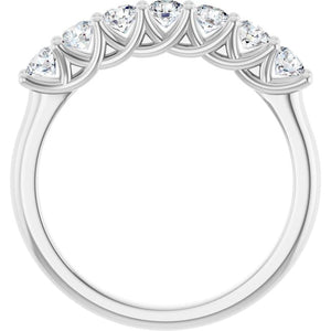 14K Yellow Gold 1/10 CTW Natural Diamond Anniversary Band - Elegant Design
