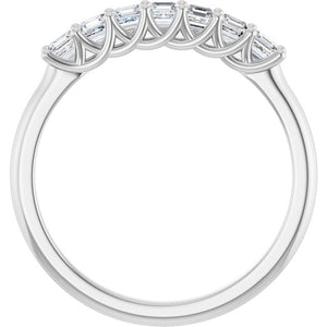 14K Yellow Gold 1/10 CTW Natural Diamond Anniversary Band - Elegant Design