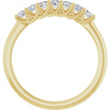 14K Yellow 1/10 CTW Natural Diamond Anniversary Band