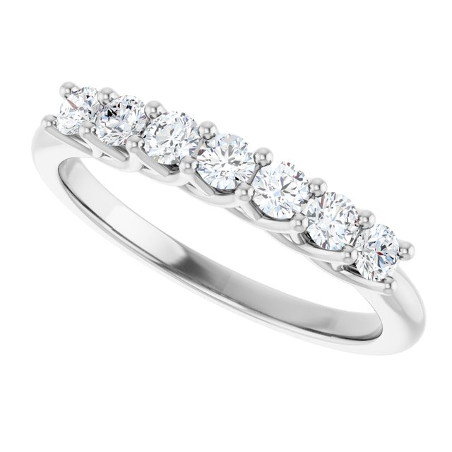 14K Yellow 1/10 CTW Natural Diamond Anniversary Band