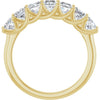 14K Yellow Gold, 1/10 CTW Natural Diamond Anniversary Band - Elegant Design