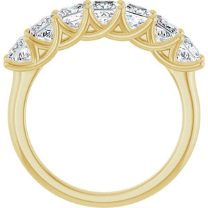 14K Yellow Gold 1/10 CTW Natural Diamond Anniversary Band - Elegant Design