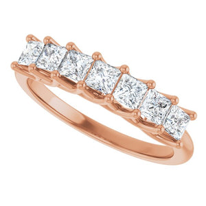 14K Yellow Gold 1/10 CTW Natural Diamond Anniversary Band - Elegant Design