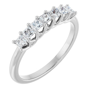 14K Yellow Gold 1/10 CTW Natural Diamond Anniversary Band - Elegant Design