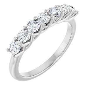 14K Yellow Gold 1/10 CTW Natural Diamond Anniversary Band - Elegant Design