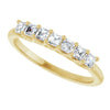 14K Yellow 1/10 CTW Natural Diamond Anniversary Band