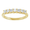 14K Yellow 1/10 CTW Natural Diamond Anniversary Band