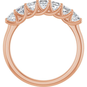 14K Yellow Gold 1/10 CTW Natural Diamond Anniversary Band - Elegant Design