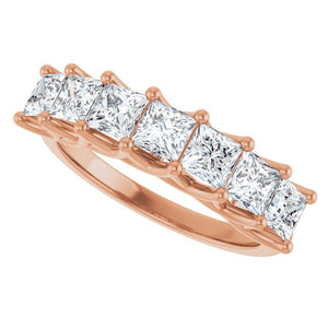 14K Yellow Gold 1/10 CTW Natural Diamond Anniversary Band - Elegant Design