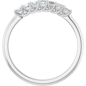 14K Yellow Gold 1/10 CTW Natural Diamond Anniversary Band - Elegant Design