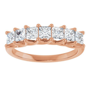14K Yellow Gold 1/10 CTW Natural Diamond Anniversary Band - Elegant Design