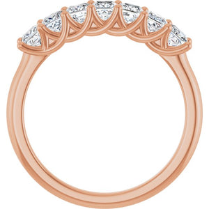 14K Yellow Gold 1/10 CTW Natural Diamond Anniversary Band - Elegant Design