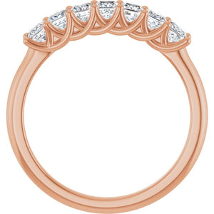 14K Yellow Gold 1/10 CTW Natural Diamond Anniversary Band - Elegant Design