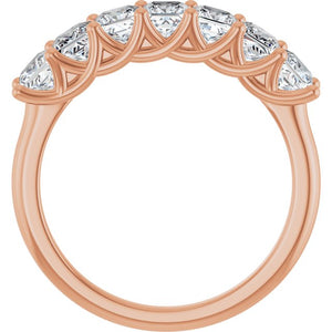 14K Yellow Gold 1/10 CTW Natural Diamond Anniversary Band - Elegant Design