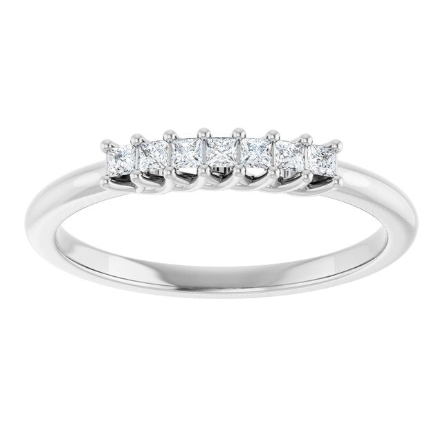 14K Yellow 1/10 CTW Natural Diamond Anniversary Band