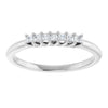 14K Yellow Gold, 1/10 CTW Natural Diamond Anniversary Band - Elegant Design