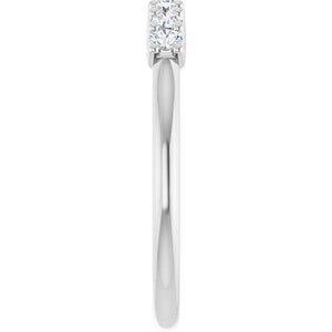 14K Yellow Gold 1/10 CTW Natural Diamond Anniversary Band - Elegant Design
