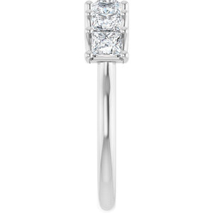 14K Yellow Gold 1/10 CTW Natural Diamond Anniversary Band - Elegant Design