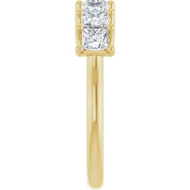 14K Yellow 1/10 CTW Natural Diamond Anniversary Band