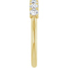 14K Yellow 1/10 CTW Natural Diamond Anniversary Band