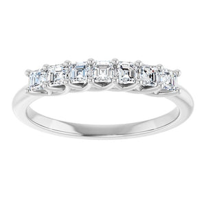 14K Yellow Gold 1/10 CTW Natural Diamond Anniversary Band - Elegant Design