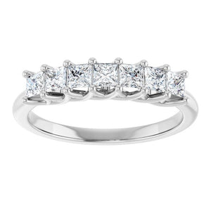 14K Yellow Gold 1/10 CTW Natural Diamond Anniversary Band - Elegant Design