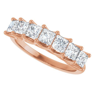 14K Yellow Gold 1/10 CTW Natural Diamond Anniversary Band - Elegant Design
