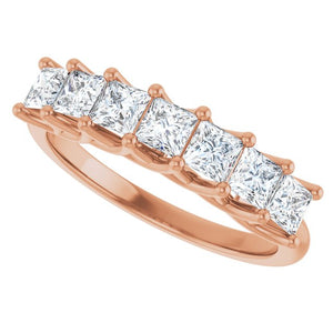 14K Yellow Gold 1/10 CTW Natural Diamond Anniversary Band - Elegant Design