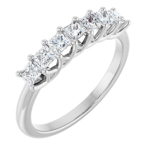 14K Yellow Gold 1/10 CTW Natural Diamond Anniversary Band - Elegant Design