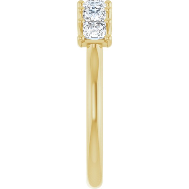 14K Yellow 1/10 CTW Natural Diamond Anniversary Band