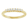 14K Yellow 1/10 CTW Natural Diamond Anniversary Band