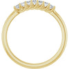 14K Yellow 1/10 CTW Natural Diamond Anniversary Band