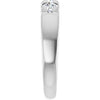 Elegant 14K White Gold .06 CTW Diamond Anniversary Ring