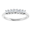 14K Yellow Gold, 1/10 CTW Natural Diamond Anniversary Band - Elegant Design