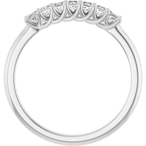 14K Yellow Gold 1/10 CTW Natural Diamond Anniversary Band - Elegant Design