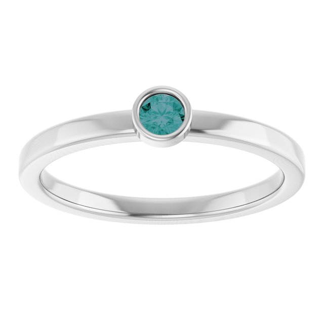 14K Gold Lab-Grown Alexandrite Ring - Options Available