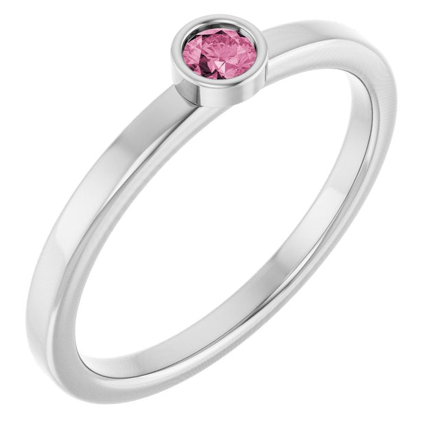 14K Gold Natural Mozambique Garnet Ring
