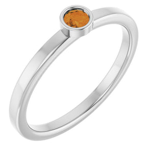 14K Gold Natural Mozambique Garnet Ring