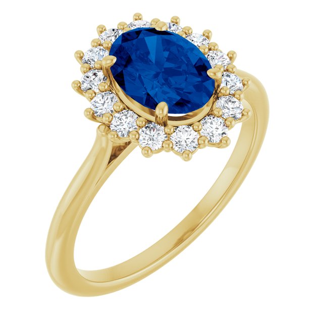 14K Gold Natural Pink Morganite And Natural Diamond Halo-Style Ring - Options Available