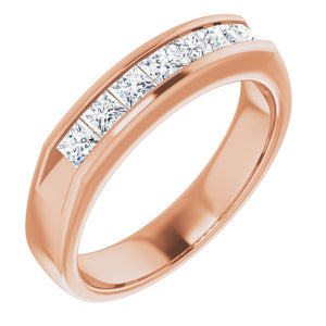 14K White Gold Natural Diamond Ring – Classic Elegance 3/8 CTW