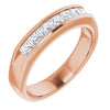 14K White 3/8 CTW Natural Diamond Ring