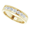 14K White 3/8 CTW Natural Diamond Ring