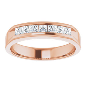 14K White Gold Natural Diamond Ring – Classic Elegance 3/8 CTW