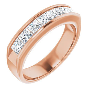 14K White Gold Natural Diamond Ring – Classic Elegance 3/8 CTW