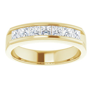 14K White Gold Natural Diamond Ring – Classic Elegance 3/8 CTW